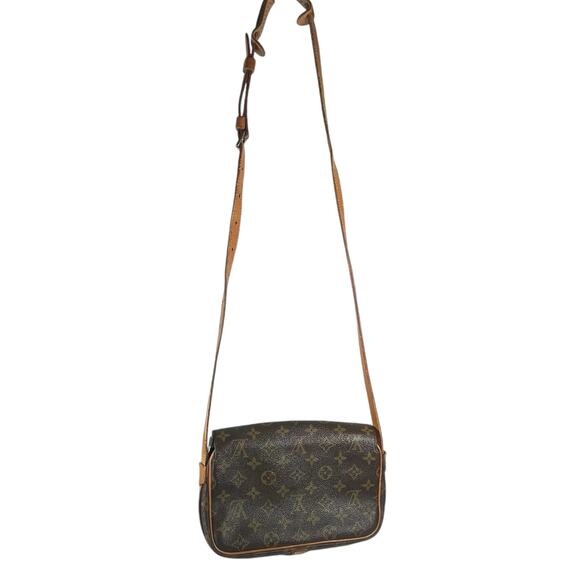 Authentic Louis Vuitton Saint Germain Crossbody Bag Brown Leather Vintage - Picture 15 of 16